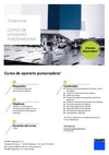 Presentación de PowerPoint Flyer Curso Operario Punzonadora